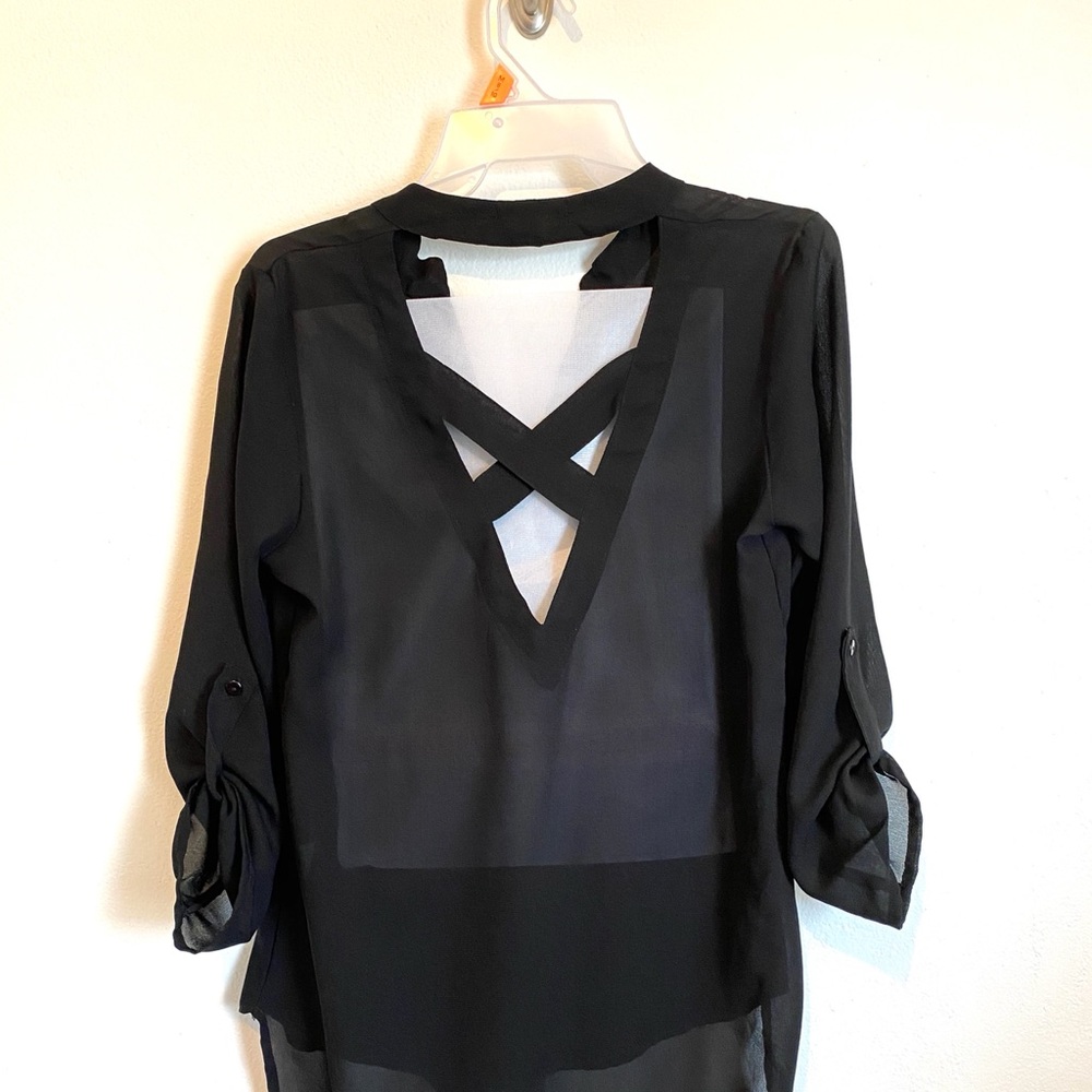 EUC Charlotte Russe High-Low Top - Picture 3 of 4